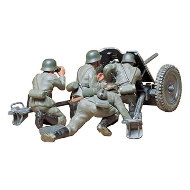 Pistolet antichar allemand 37cm Pak 35WWII avec figurines 4 - Tamiya 3000350351