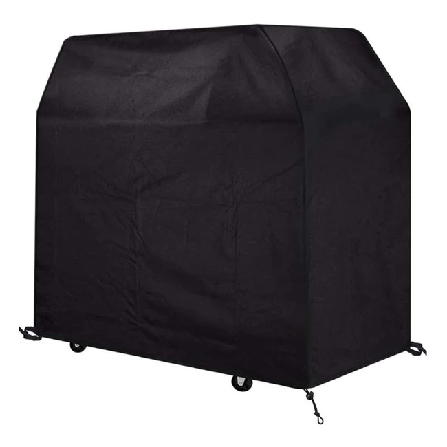 Funda de Barbacoa Impermeable Sanglory 420D Oxford - Protección Duradera para Parrilla de Gas - Negro 105x49x102cm