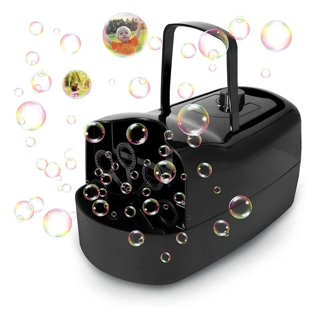 Máquina Burbujas Joylink - Portátil y Automática - Capacidad 380ml - 3000 Burbujas por Minuto