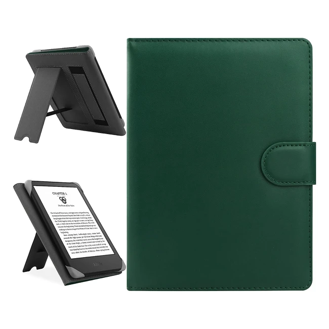 Custodia Universale Hoyixi per Ebook Reader - Compatibile con Kindle Paperwhite, Kobo Clara, Pocketbook - Verde