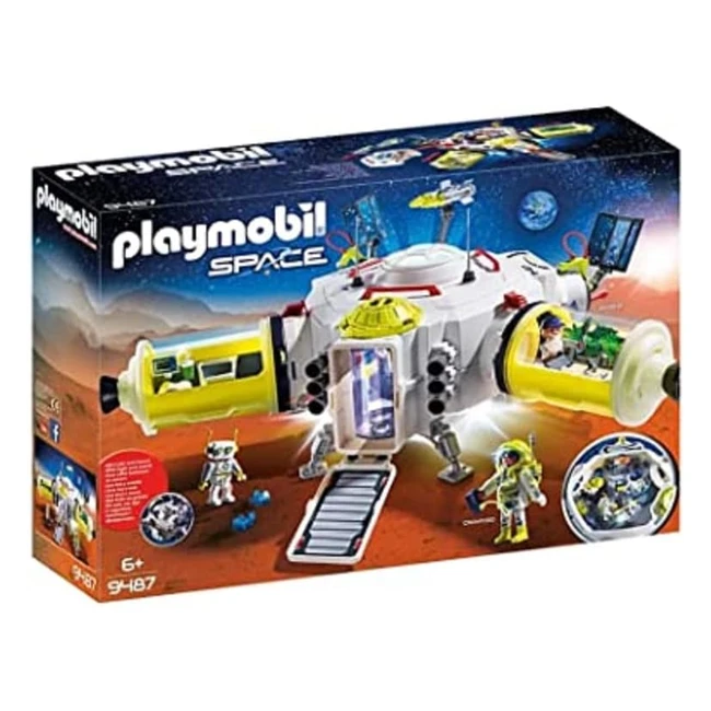 Playmobil 9487 Spielzeug Mars-Station mit Astronauten und Robotern
