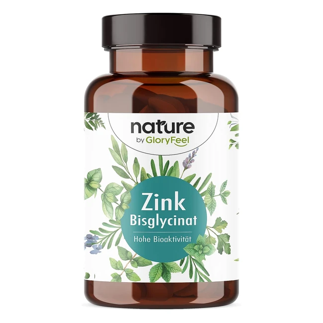 Zink Tabletten 25mg - 400 Tabletten - Zink Bisglycinat  Zink Chelat - Hchste 