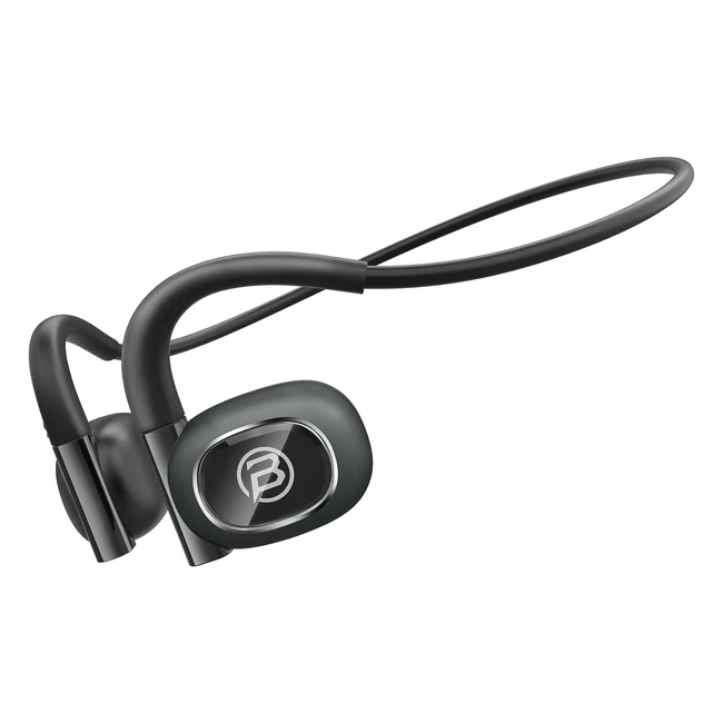 Bugani Open Ear Headphones Wireless Bluetooth - Clear Talk - 8 Hours Playtime