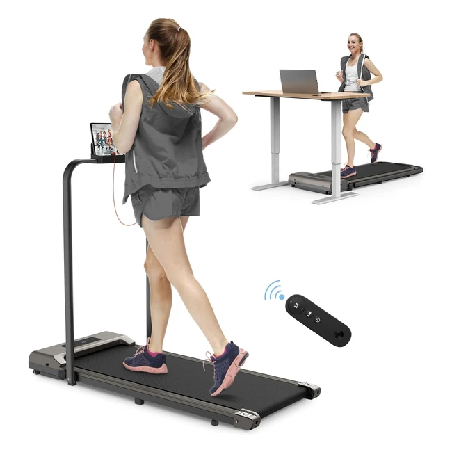 Tapis Roulant Elettrico Pieghevole - Bigzzia, 10km/h, Display LCD, Telecomando