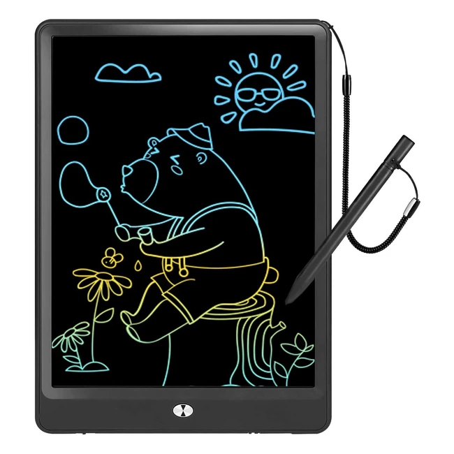 Tableta escritura LCD 10 pulgadas, colorido infantil, fácil de usar