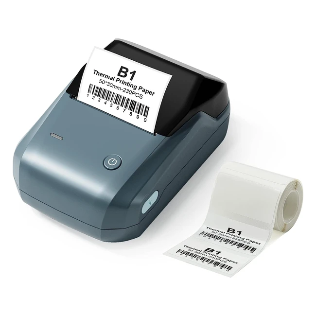 Impresora de etiquetas B1 50mm ancho con cintas Bluetooth - Ahorra dinero y ti