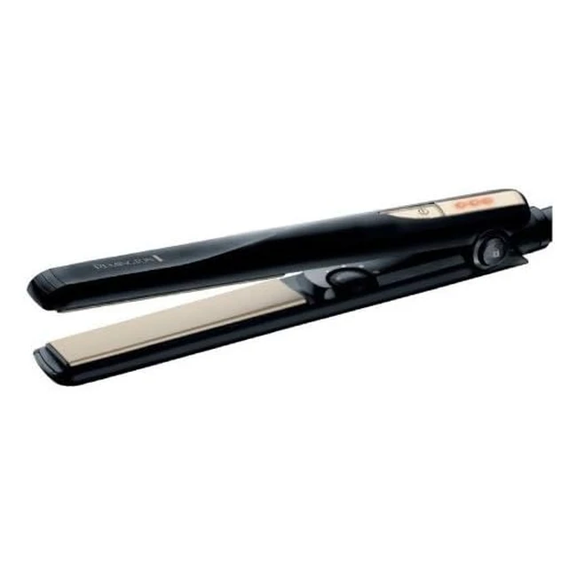 Plancha de Pelo Remington Ceramic Straight - Placas Extra Largas - Hasta 230°C - Calentamiento 30s - S1005