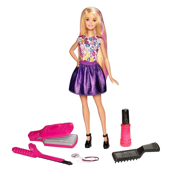 Barbie Crimp  Curl Doll - Create Gorgeous Hairstyles - Amazon Exclusive