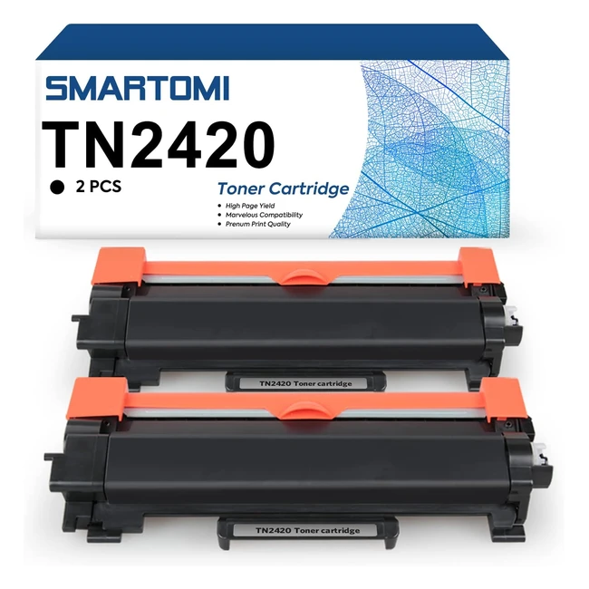 Cartucho de tóner Smartomi TN2420 compatibles para Brother TN2420 - ¡Impresiones de calidad fotográfica!