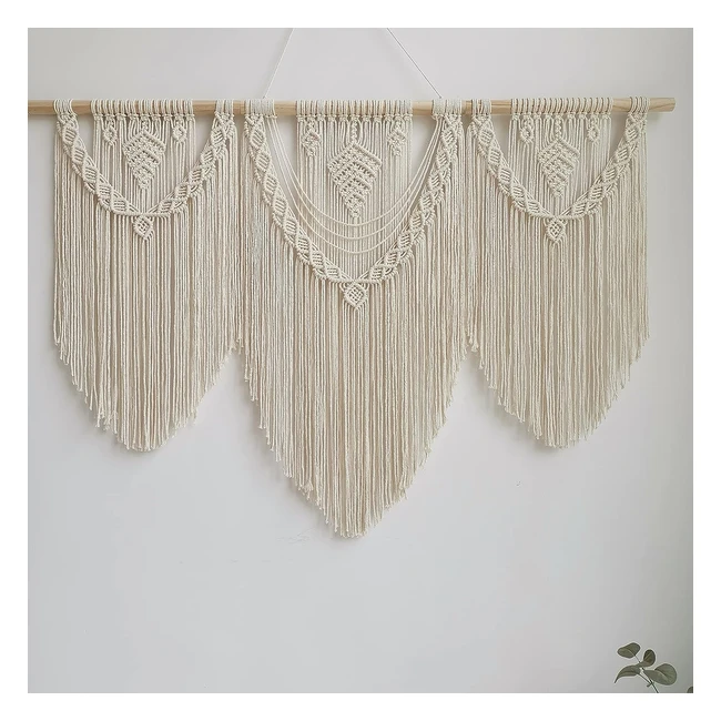 Tapisserie murale artistique bohème 110cm x 90cm - Décoration balcon et intérieur