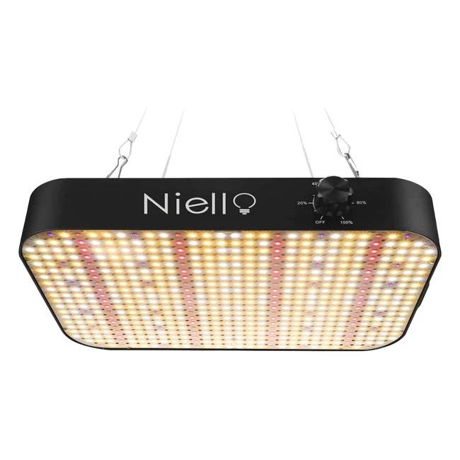 Lmpara LED Cultivo Niello 600W - Espectro Completo - Regulable - VegFlores