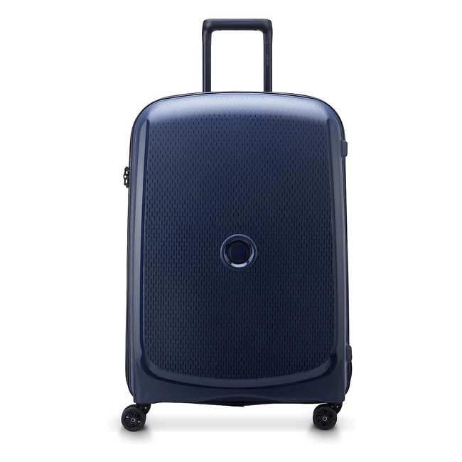 Valise Delsey Paris Belmont Plus - Grande Taille - Extensible - Bleu