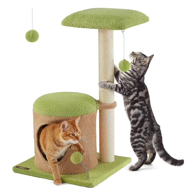 Feandrea Whimsywonders Cat Tree House Small Cat Tower PCT123G01
