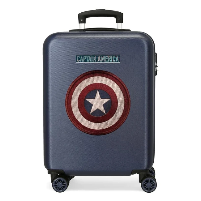 Marvel Avengers Captain America Azure Koffer | 38cm x 55cm x 20cm | 34L | 26kg