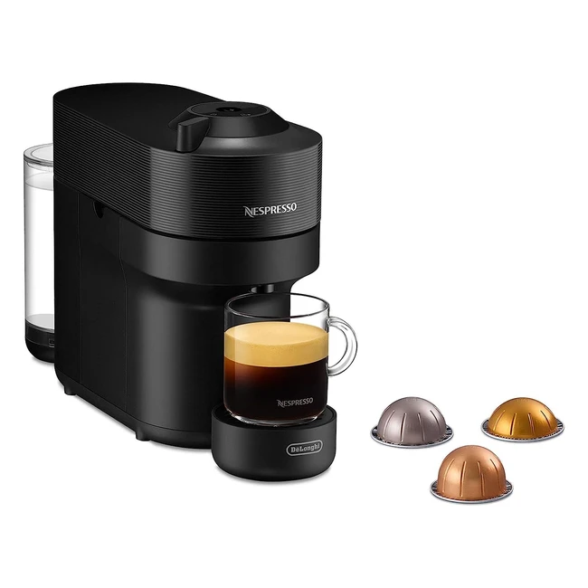 Cafetera Automática Nespresso Delonghi Vertuo Pop ENV90B - Tecnología de Centrifugación - Set de Bienvenida Incluido