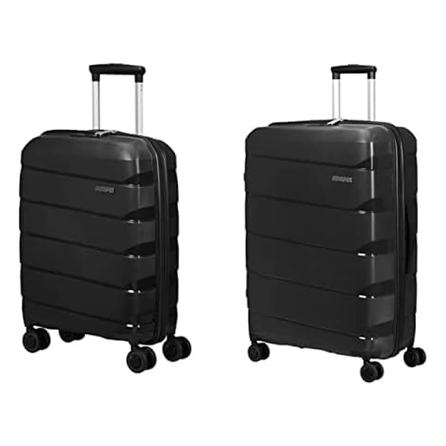 American Tourister Air Move Spinner S Kabinengepäck 55 cm 325 l Schwarz