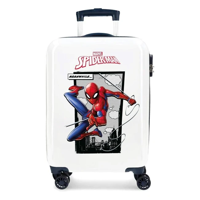 Marvel Spiderman Action Blue Cabin Suitcase 37x55x20cm  ABS Rigid  34L  26kg 