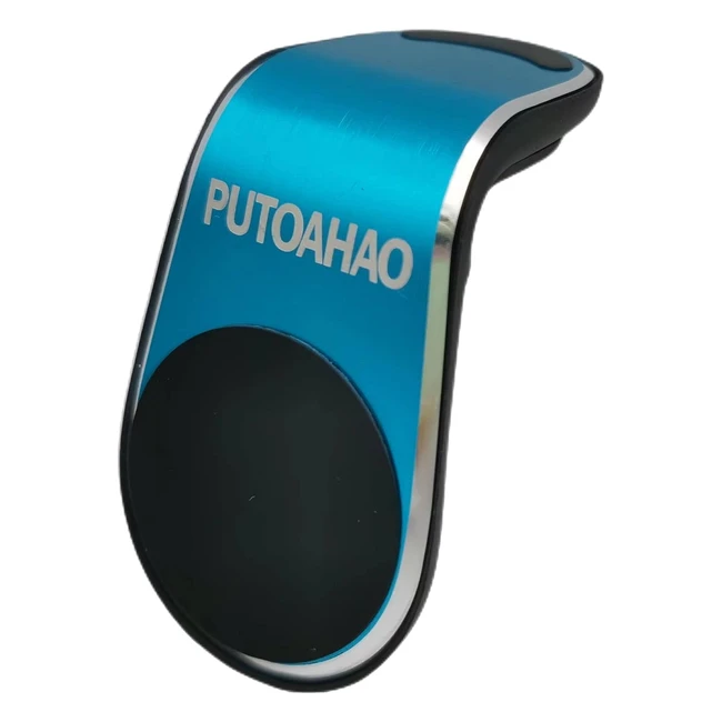 Supporto Auto Magnetico Blu Putoahao con Magneti Forti N52 - iPhone 14 13 Pro Max Huawei Samsung Xiaomi