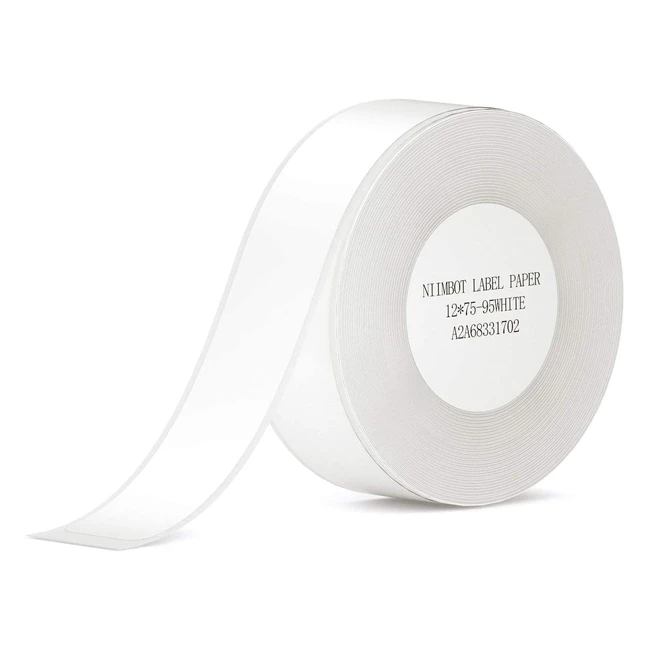 Niimbot Label Maker Tape 047 x 295 1275mm Thermal Printer Sticker Paper