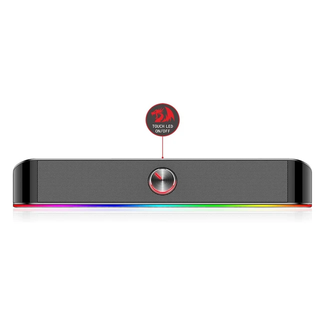 Barra de Sonido Redragon GS560 Adiemus RGB - Compacta y Potente