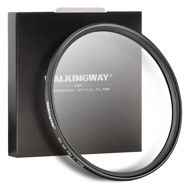 Walking Way 67mm White Mist Diffusion Filter - Soft Focus Circular Lens Filter