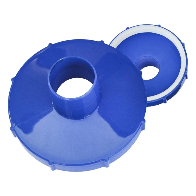 Adattatore Algenschnapper per aspirapolvere - Attacco a vite 80mm su tubo 32mm