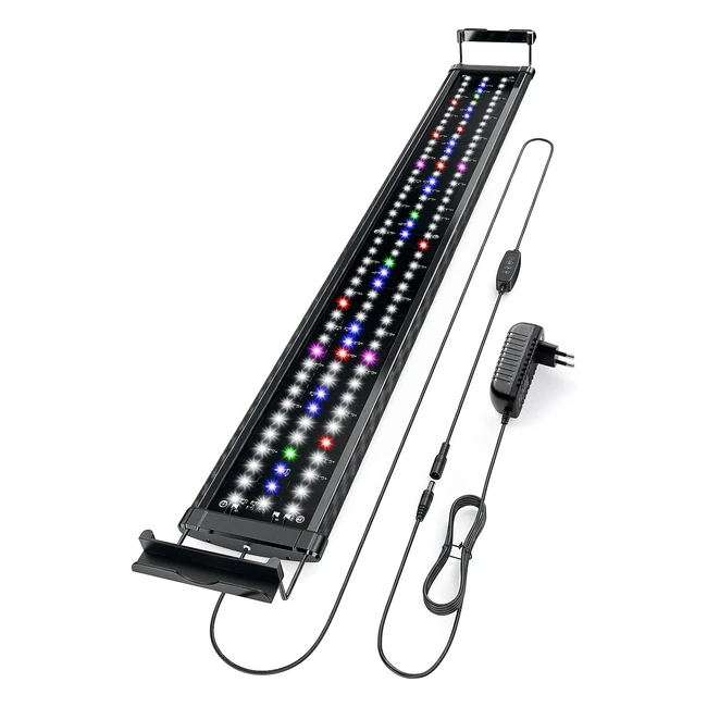Luces para acuarios 18W LED 90120cm - Potente iluminación ajustable