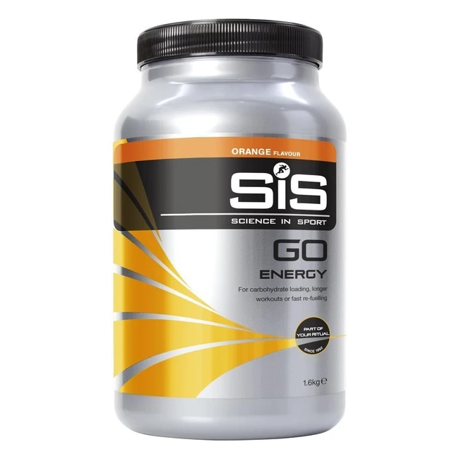 SIS Go Energy Drink in Polvere - Rapida Erogazione Isotonica - 16kg - Gusto Arancia