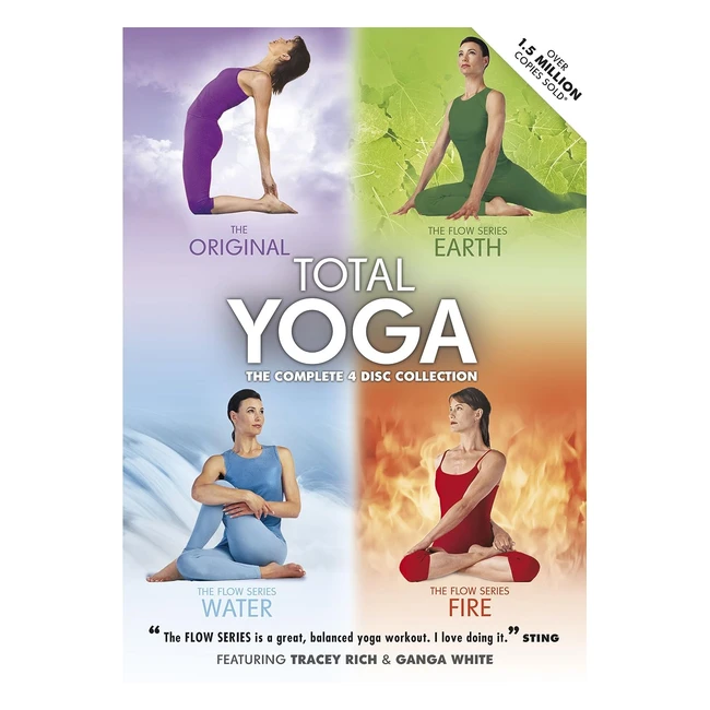 Collection complte de yoga - 4 DVD - dition Royaume-Uni - Importation