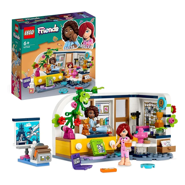 Lego Friends Habitación de Aliya Set Fiesta de Pijamas Juguete Coleccionable