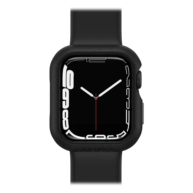 Protector de Reloj Otterbox para Apple Watch Series 87 41mm - Resistente a Caídas y Golpes - Carcasa Protectora Elegante - Protege la Pantalla y los Bordes - Negro