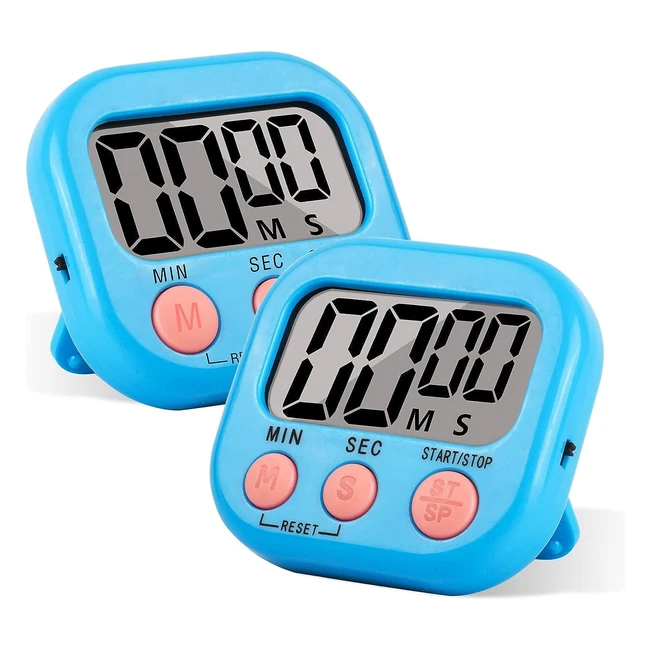 Minuteur de cuisine magnétique Time Timer avec alarme forte - Enfant apprentissage