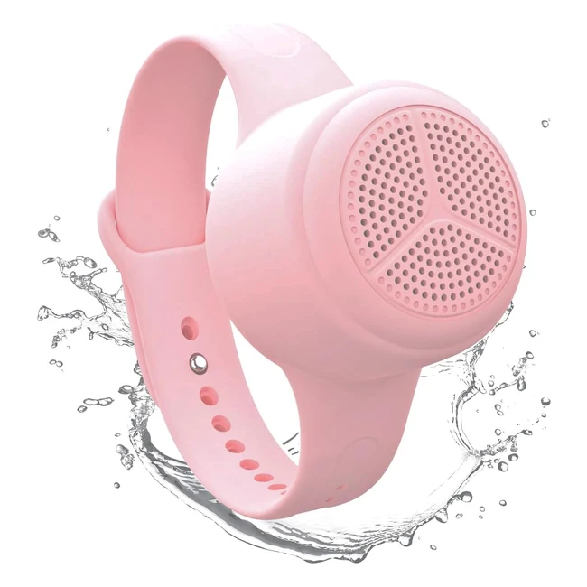 Altoparlante Bluetooth Impermeabile Momoho - Mini Cassa Bluetooth Portatile - IPX7 - Supporto Scheda SD - Musica per Uso Esterno - Rosa