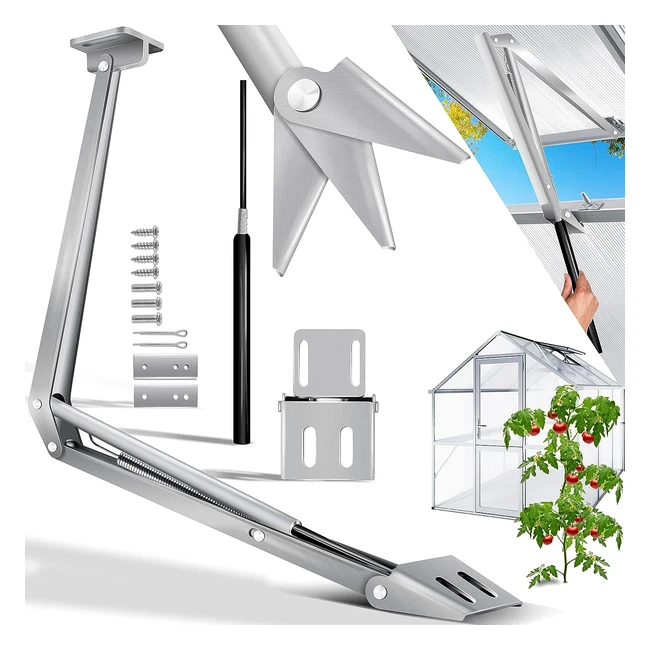 Ouvrevitre automatique Kesser pour serre - 75kg de force de levage 45cm de haut