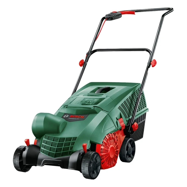 Bosch Electric Lawn Raker Universalrake 900 - 900W - 32cm - 50L - Classic Green