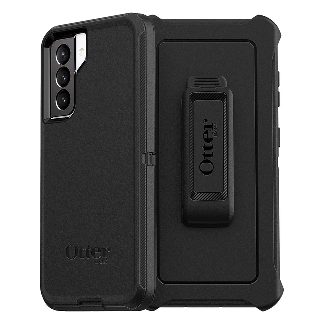 Funda Samsung Galaxy S21 5G Otterbox Defender - Resistente a Golpes - Protección Militar - Negro
