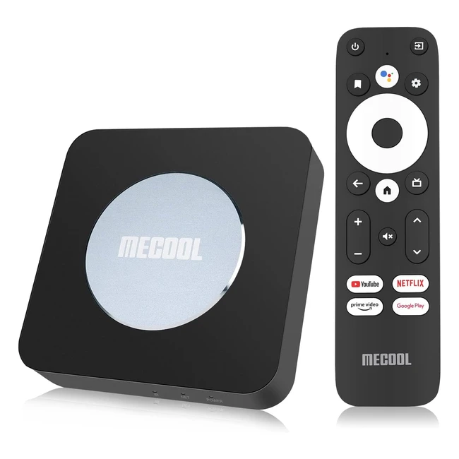 Boîtier Android TV Mecool KM2 Plus - Android 11, 2Go/16Go, Netflix, Google Assistant, 4K HDR