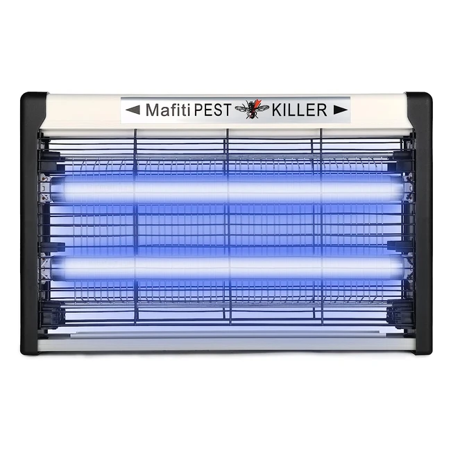 Mafiti Electric Fly Zapper - Kills Flies with UV Light 20W - Indoor Mosquito Zapper for Home and Garden