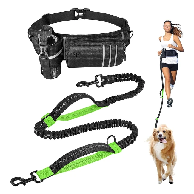 Guinzaglio Mani Libere per Cani 140200 cm - Guinzaglio da Corsa - Addestramento 