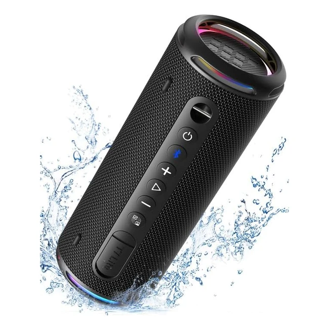 Enceinte Bluetooth Tronsmart T7 Lite - Son Surround 360° - Basses Puissantes - Étanche IPX7 - Autonomie 24h - Contrôle via l'Application