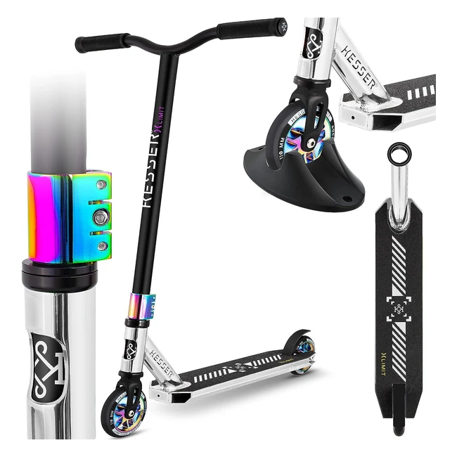 Kesser Stunt Scooter Xlimitpro 360 - Robuster Fun-Scooter mit 360 Lenkung und AB