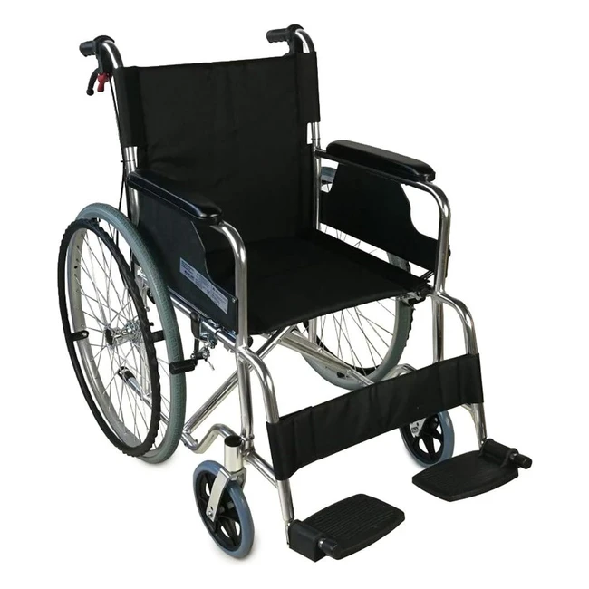 Sedia a Rotelle Pieghevole Mobiclinic Palacio - Leggera Alluminio 46 cm Freni