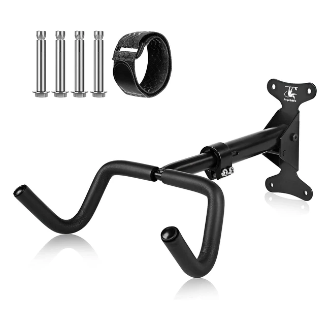 Sostegno Bicicletta Pieghevole da Muro - Durevole e Regolabile - Supporto Bici Morbido