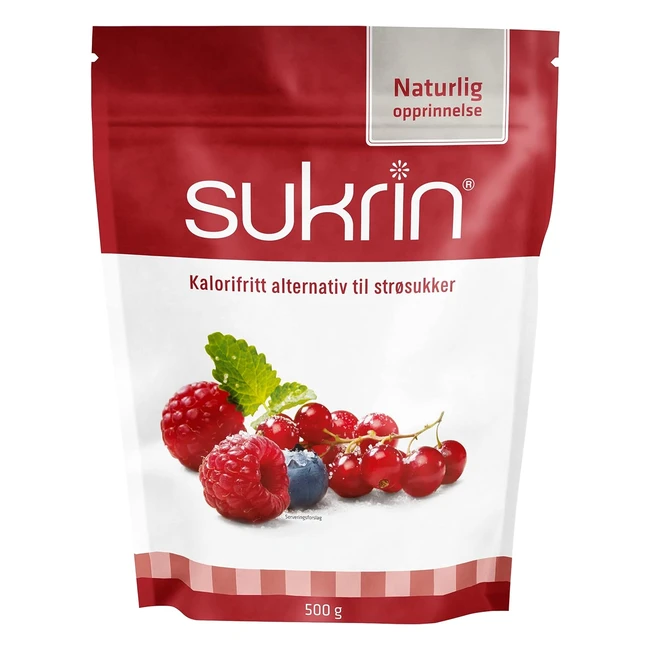 Sukrin Granulé - Édulcorant naturel sans calories - Alternative saine au sucre - 500g
