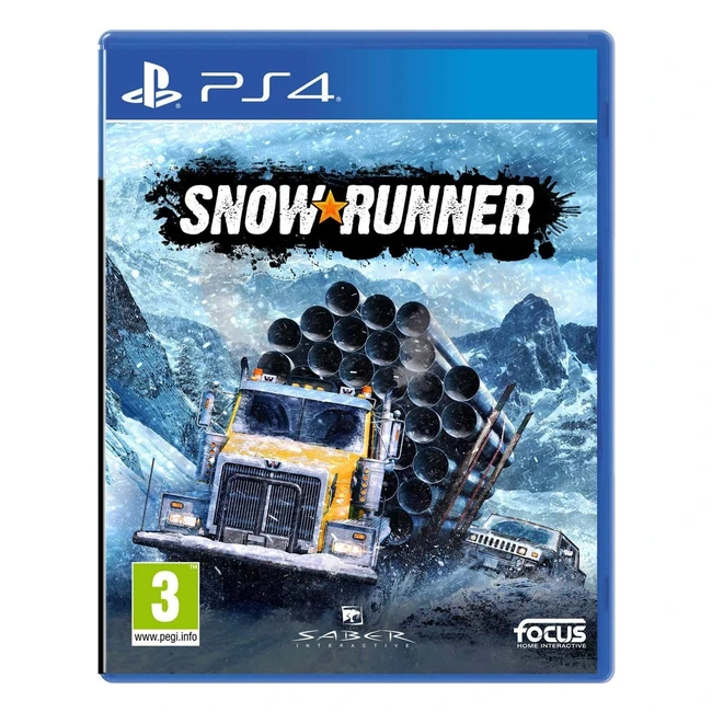 Snowrunner PS4 - Gioca su PlayStation 4 - Guida, Coop a 4 Giocatori, Ambienti Estremi