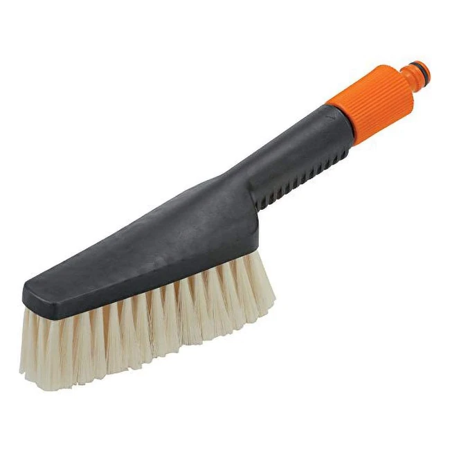 Gardena Handwaschbürste - Schmaler Handschrubber für schwer zugängliche Stellen - Stufenlose Regulierung