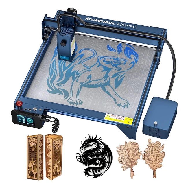 Atomstack A20 Pro Laser Engraving Machine 130W 20W Optical Power Laser Engraver Cutter