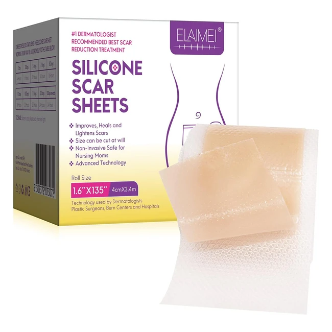 Cerotti Silicone Cicatrici 4cmx340cm - Rimozione Professionale Cicatrici