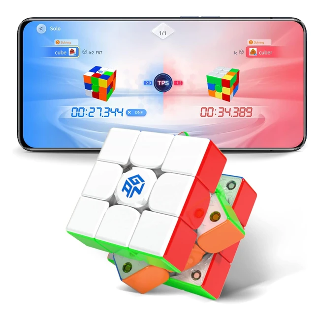 GAN 356 i Carry 3x3 Smart Speed Cube - Cubo de seguimiento inteligente