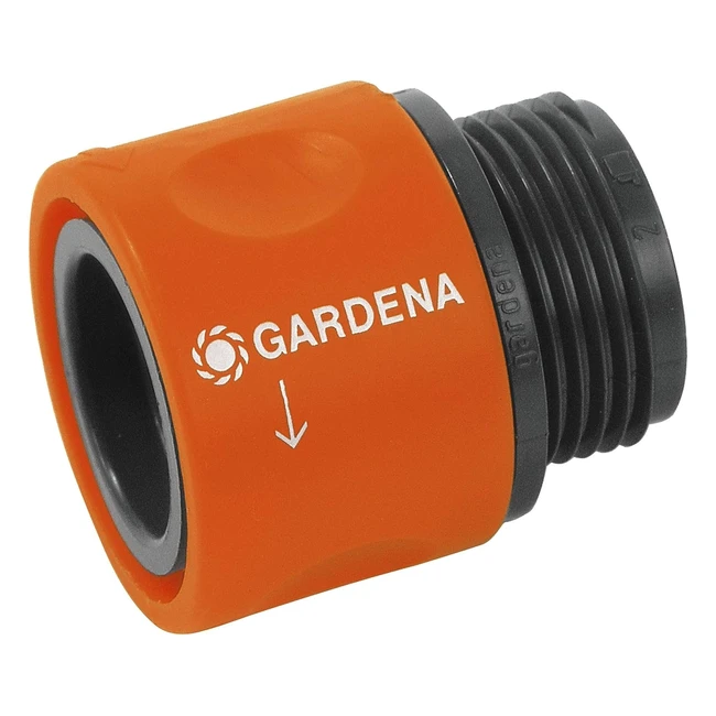 GARDENA Schlauchverbinder | Kindersicher | 265 mm G 34 Gewinde
